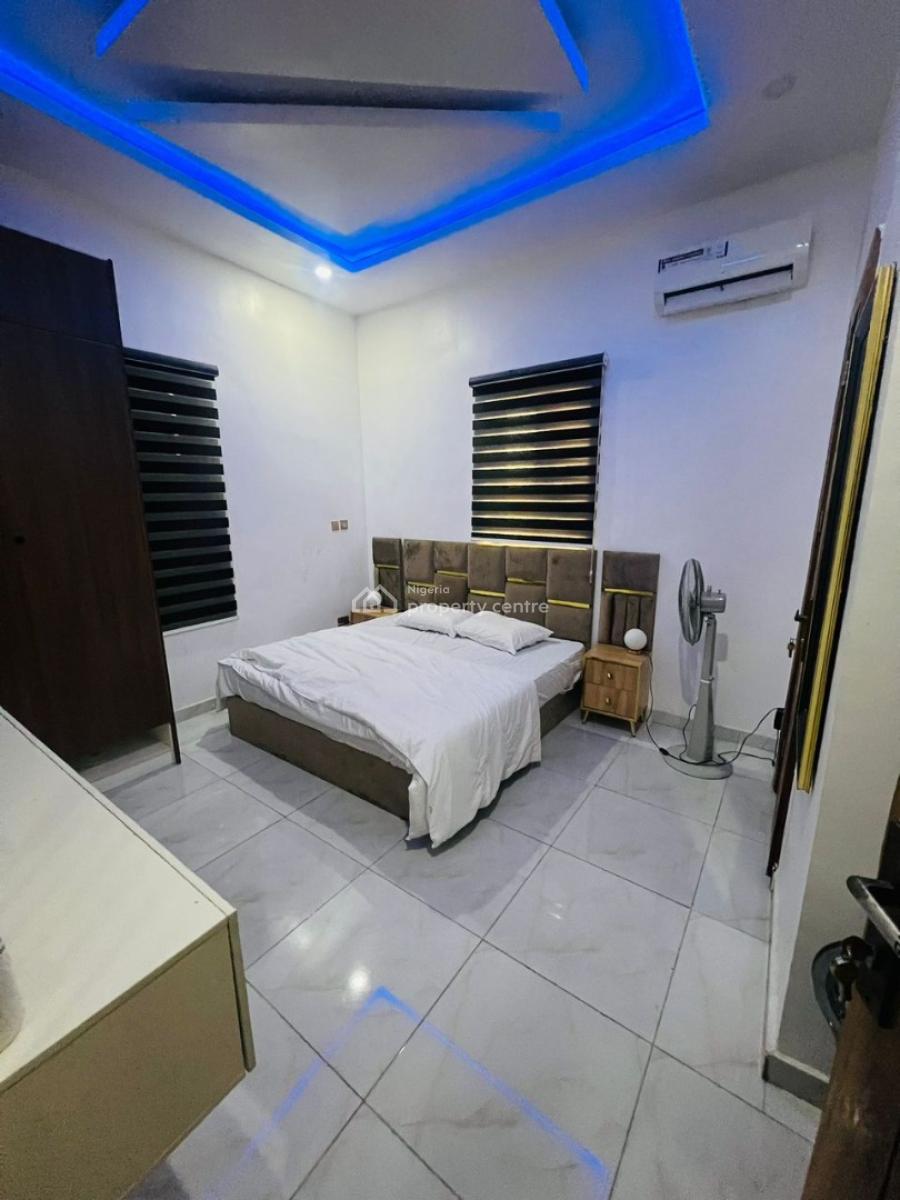 Fully Furnished and Executive 2 Bedroom Apartment with Solar Panel, John Okafor Estate, Agungi, Lekki, Lagos, Flat / Apartment for Rent