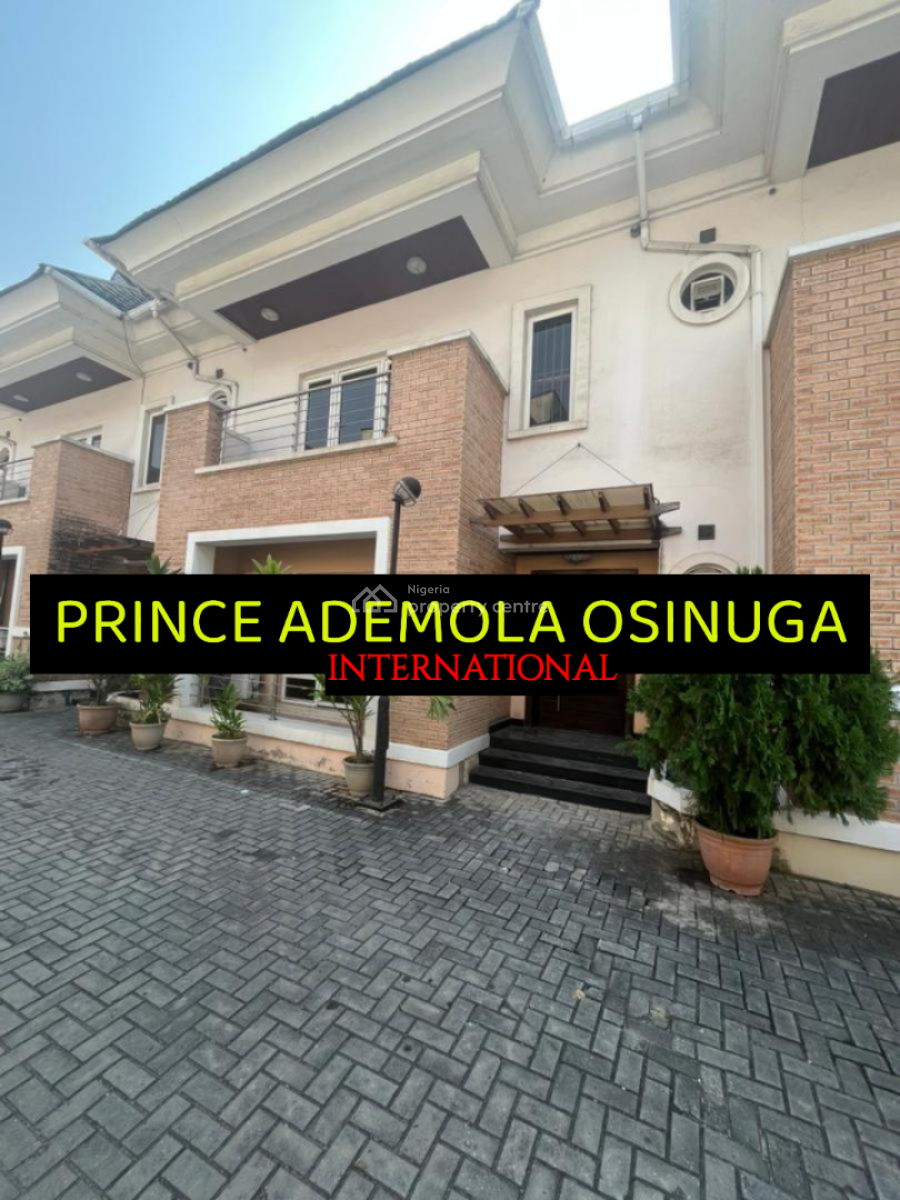 Premium 4 Bedroom Terrace House +bq, Old Ikoyi, Ikoyi, Lagos, Terraced Duplex for Rent