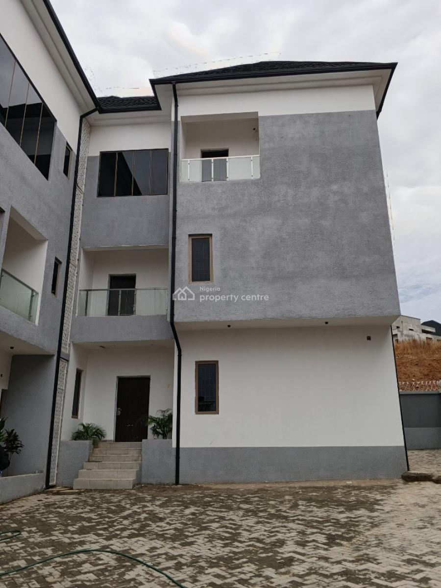 Distress Distress Distress 4 Bedrooms Terrace Duplex with 1 Room Bq, Back of Hmedix, Guzape District, Abuja, Terraced Duplex for Sale