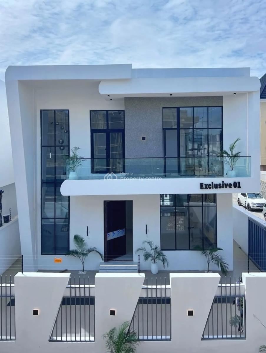 Four Bedroom Full Detached Duplex with Bq, Lekki Palm City Estate, Ajah, Lagos, Detached Duplex for Sale