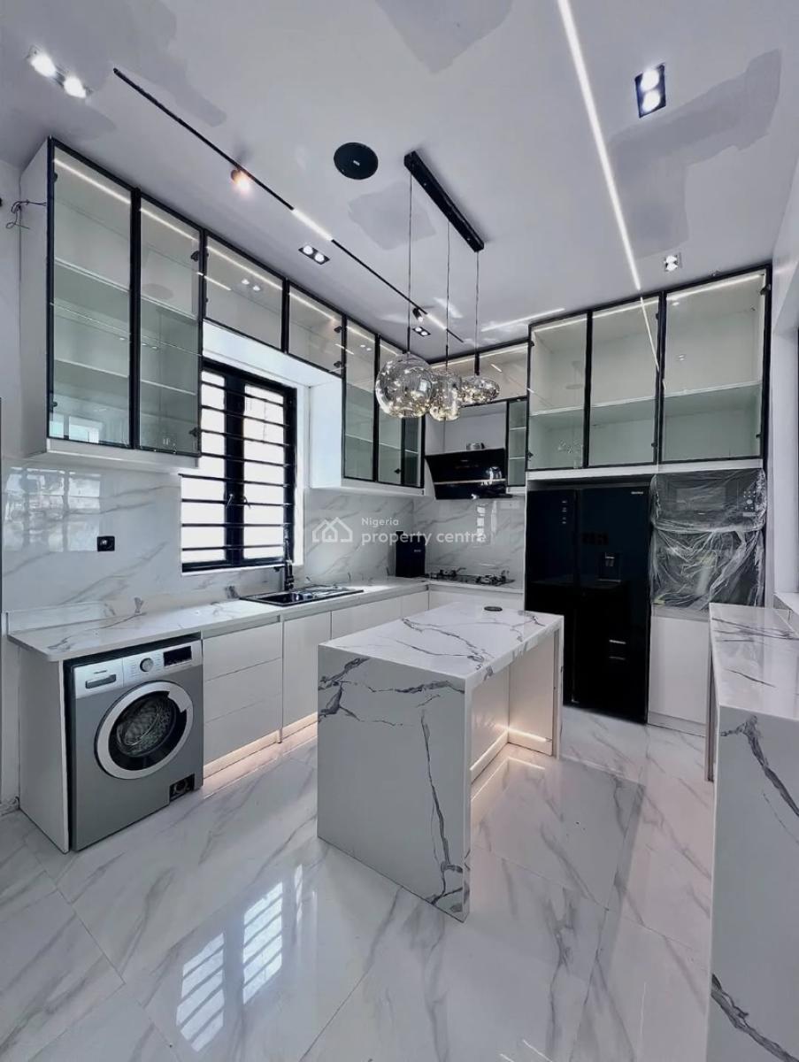 Four Bedroom Full Detached Duplex with Bq, Lekki Palm City Estate, Ajah, Lagos, Detached Duplex for Sale