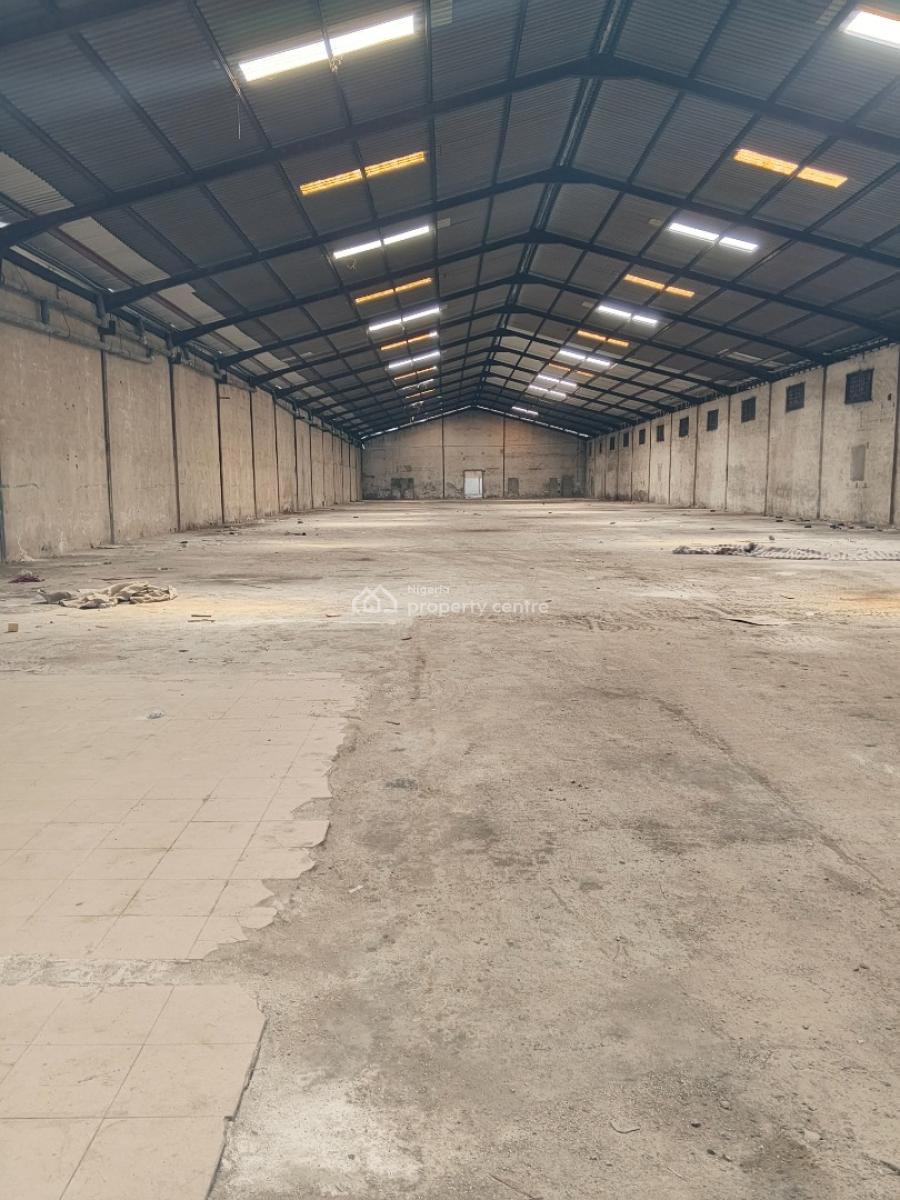 Warehouse Measuring 2,200 Sqm Located, Apapa Lagos, Apapa, Lagos, Warehouse for Rent