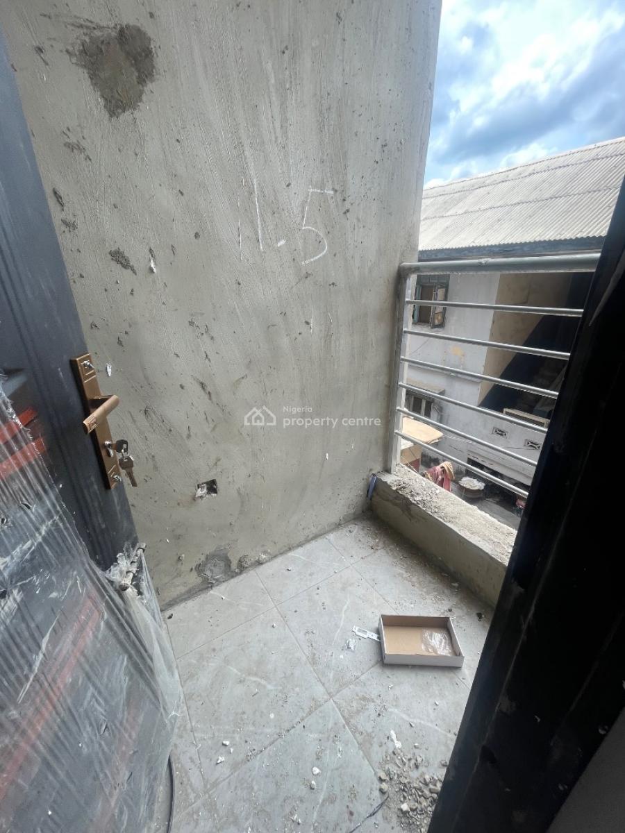 Newly Built Studio Flat, Finbars Road Akoka, Yaba, Lagos, Self Contain (single Rooms) for Rent