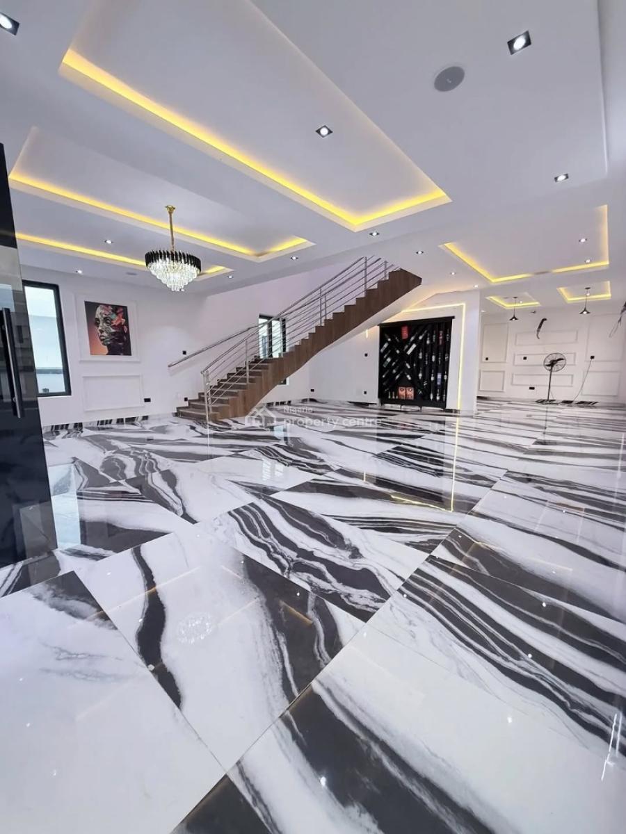 Five Bedroom Fully Detached Duplex with Bq, Swimming Pool, Royal Garden Estate, Ajah, Lagos, Detached Duplex for Sale