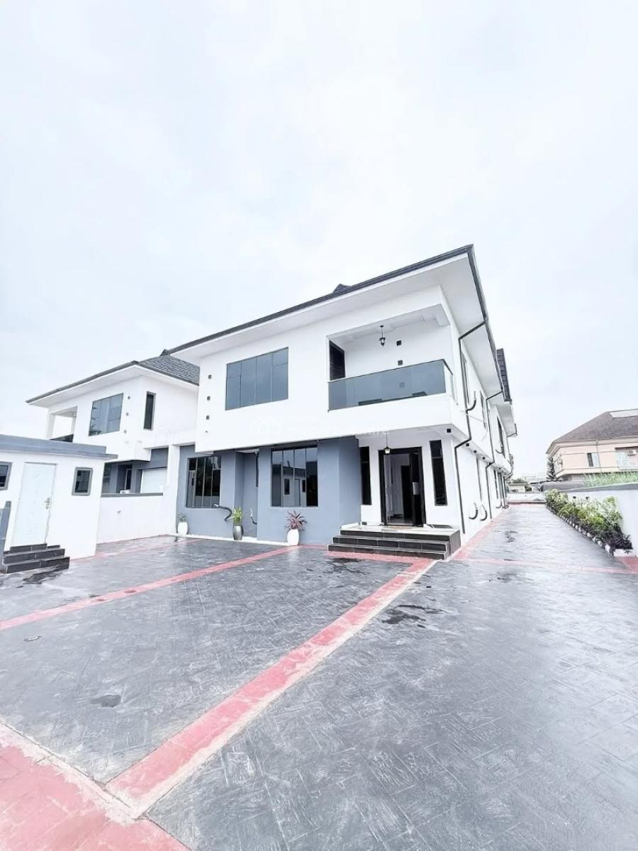 Five Bedroom Fully Detached Duplex with Bq, Swimming Pool, Royal Garden Estate, Ajah, Lagos, Detached Duplex for Sale