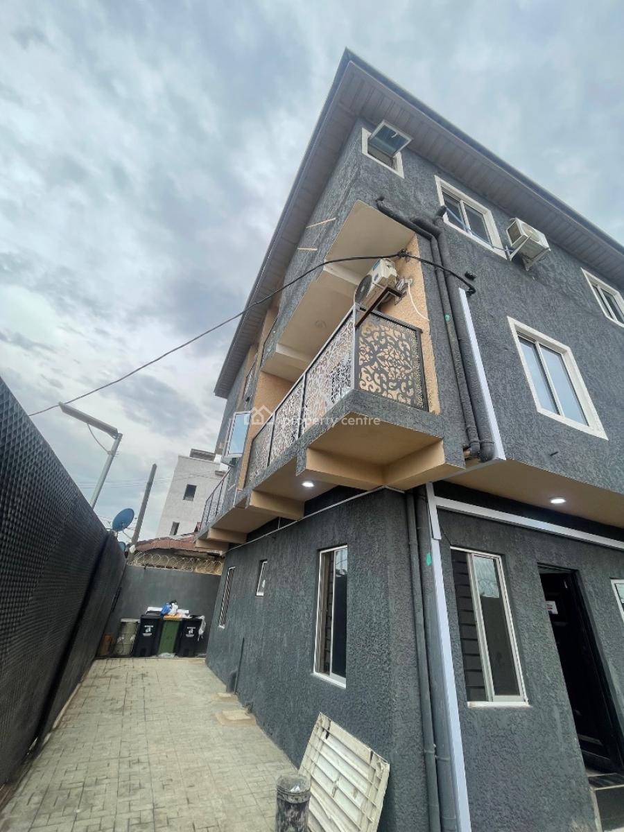 Newly Built Standard One Bedroom Flat, Iwaya Yaba, Yaba, Lagos, Mini Flat (room and Parlour) for Rent