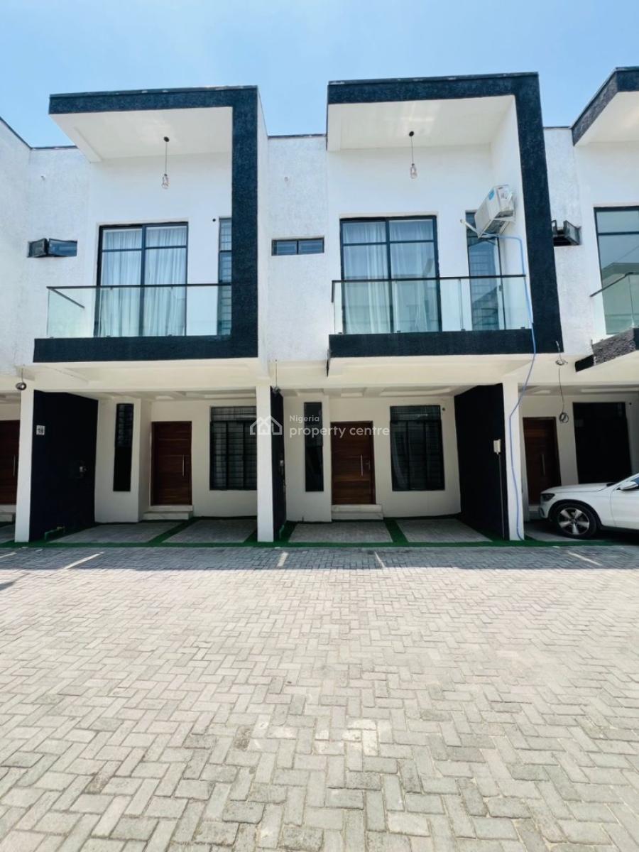 3 Bedrooms Terraced Duplex in a Secured Estate Available, Ikota, Lekki, Lagos, Terraced Duplex for Sale