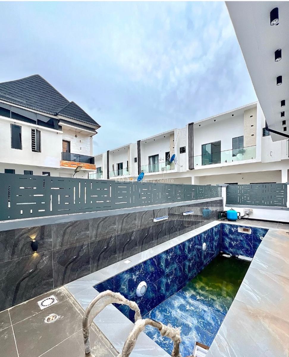 Contemporary 5 Bedroom Fully Detached Swimming Pool Duplex with Bq, Lekky County Homes, Ikota, Lekki, Lagos, Detached Duplex for Sale