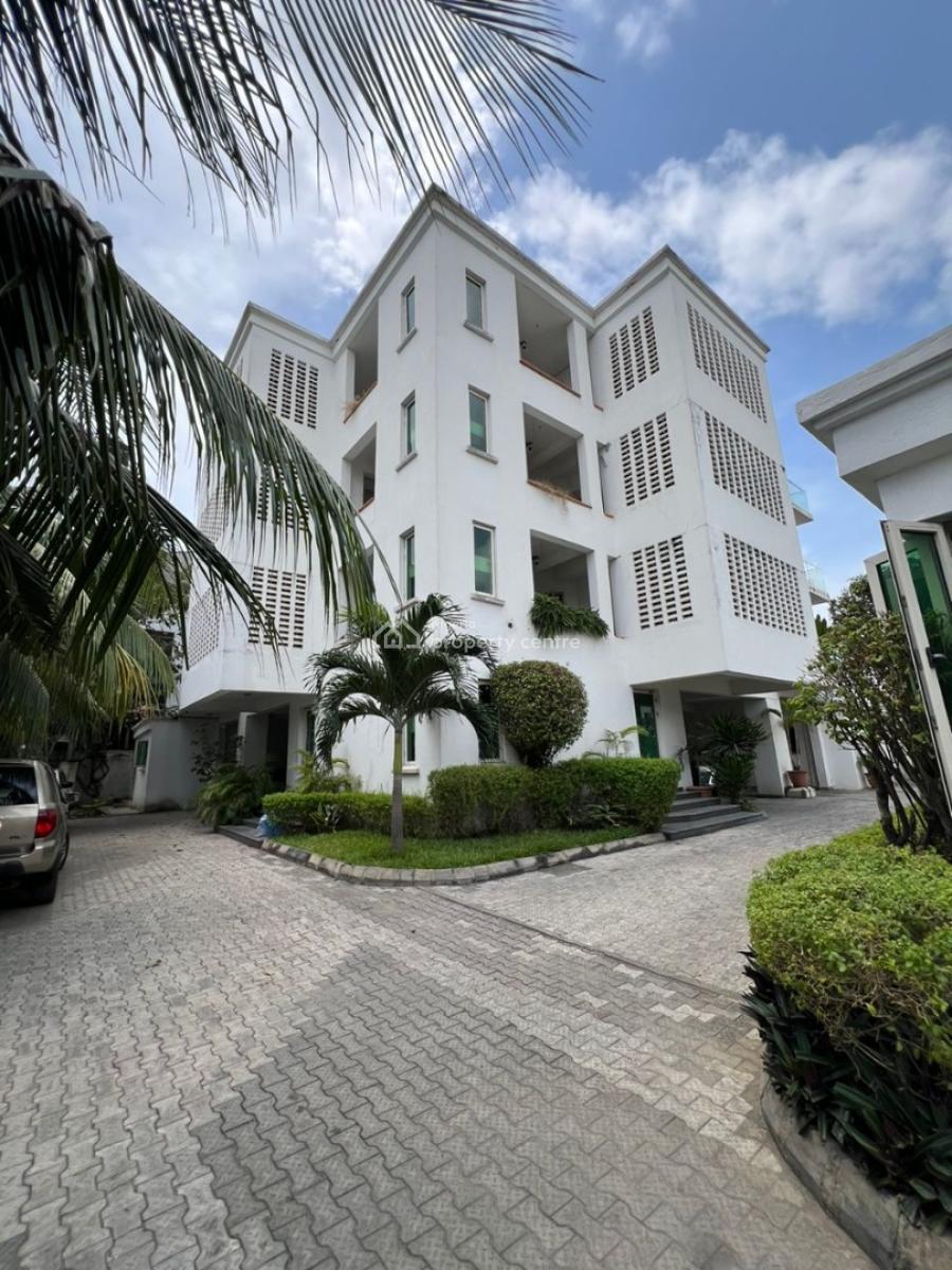 Beautiful 2 Bedroom Apartment + Pool, Bq and  Garden in a Secure Estate, Oniru, Victoria Island (vi), Lagos, Flat / Apartment for Rent