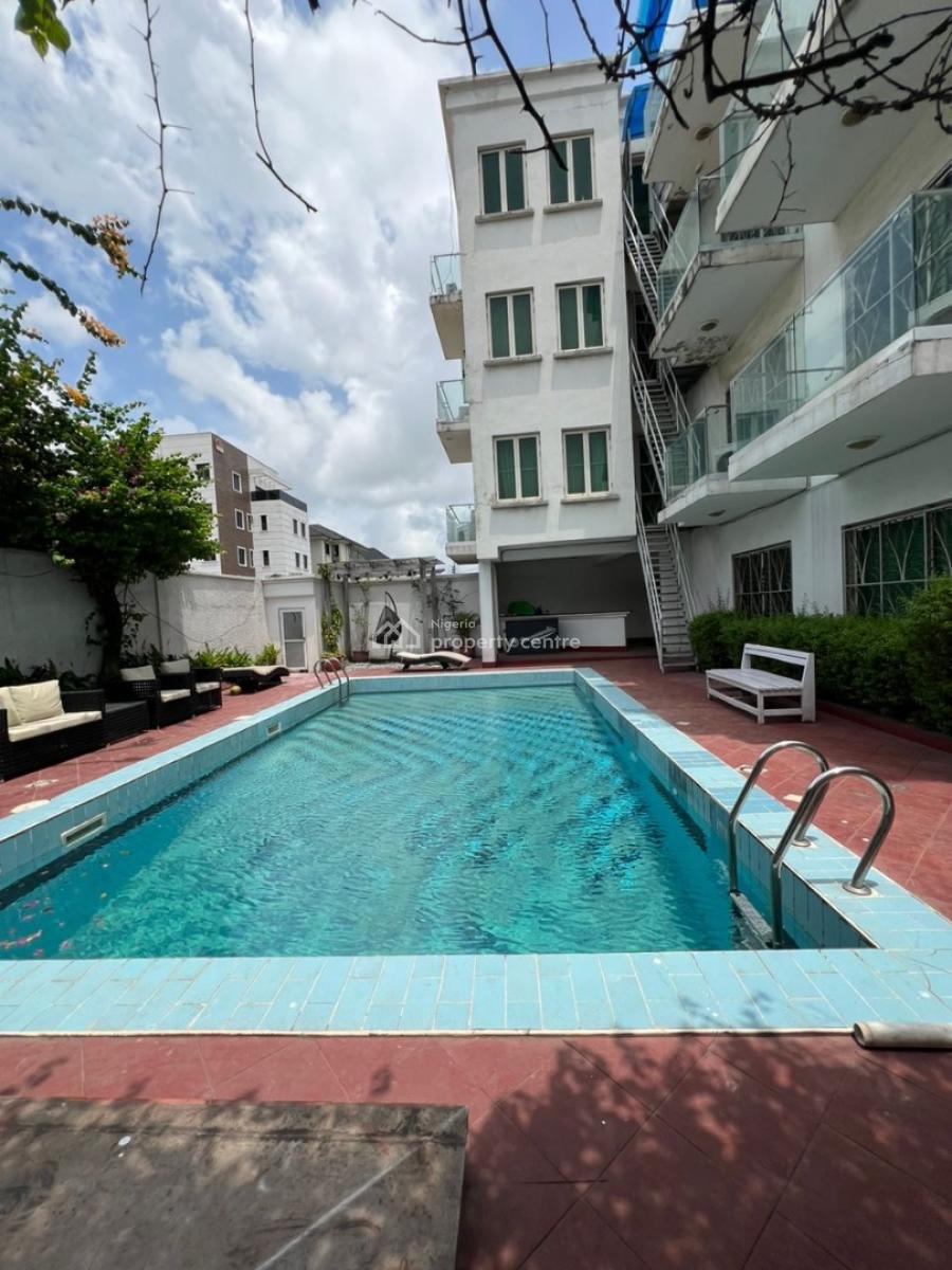 Beautiful 2 Bedroom Apartment + Pool, Bq and  Garden in a Secure Estate, Oniru, Victoria Island (vi), Lagos, Flat / Apartment for Rent