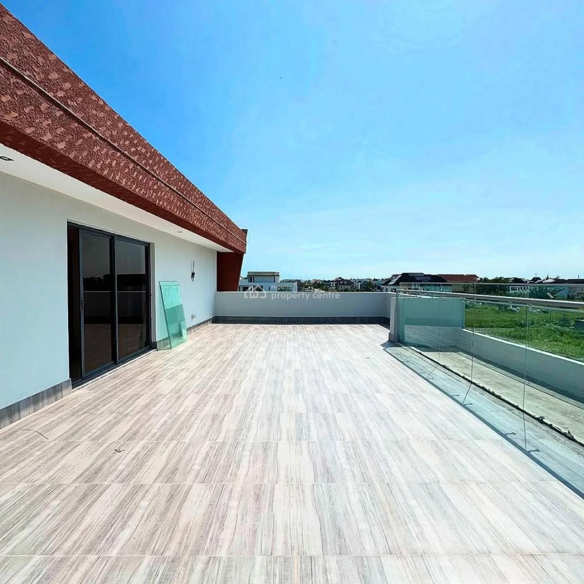 5 Bedroom Duplex with Cinema, Pentfloor, Swimming Pool,bq, Royal Garden Estate, Ajah, Lagos, Detached Duplex for Sale