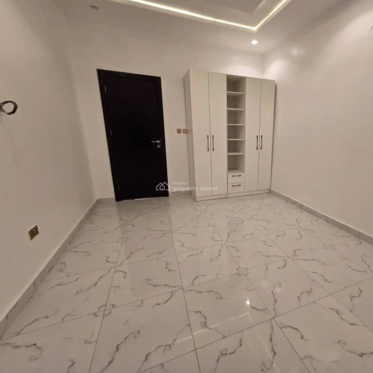 Self Service Four Bedroom Semi Detached Duplex with Bq, By Sky Mall, Sangotedo, Ajah, Lagos, Detached Duplex for Sale