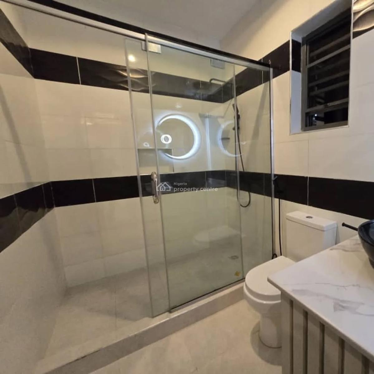 Self Service Four Bedroom Semi Detached Duplex with Bq, By Sky Mall, Sangotedo, Ajah, Lagos, Detached Duplex for Sale