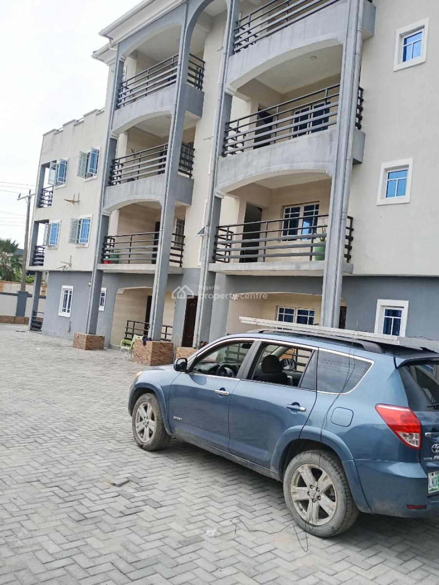 Brand New 4 Bedroom Paint House with Fitted Kitchen, Off Emerald Estate Road, Ilaje, Ajah, Lagos, Flat / Apartment for Rent
