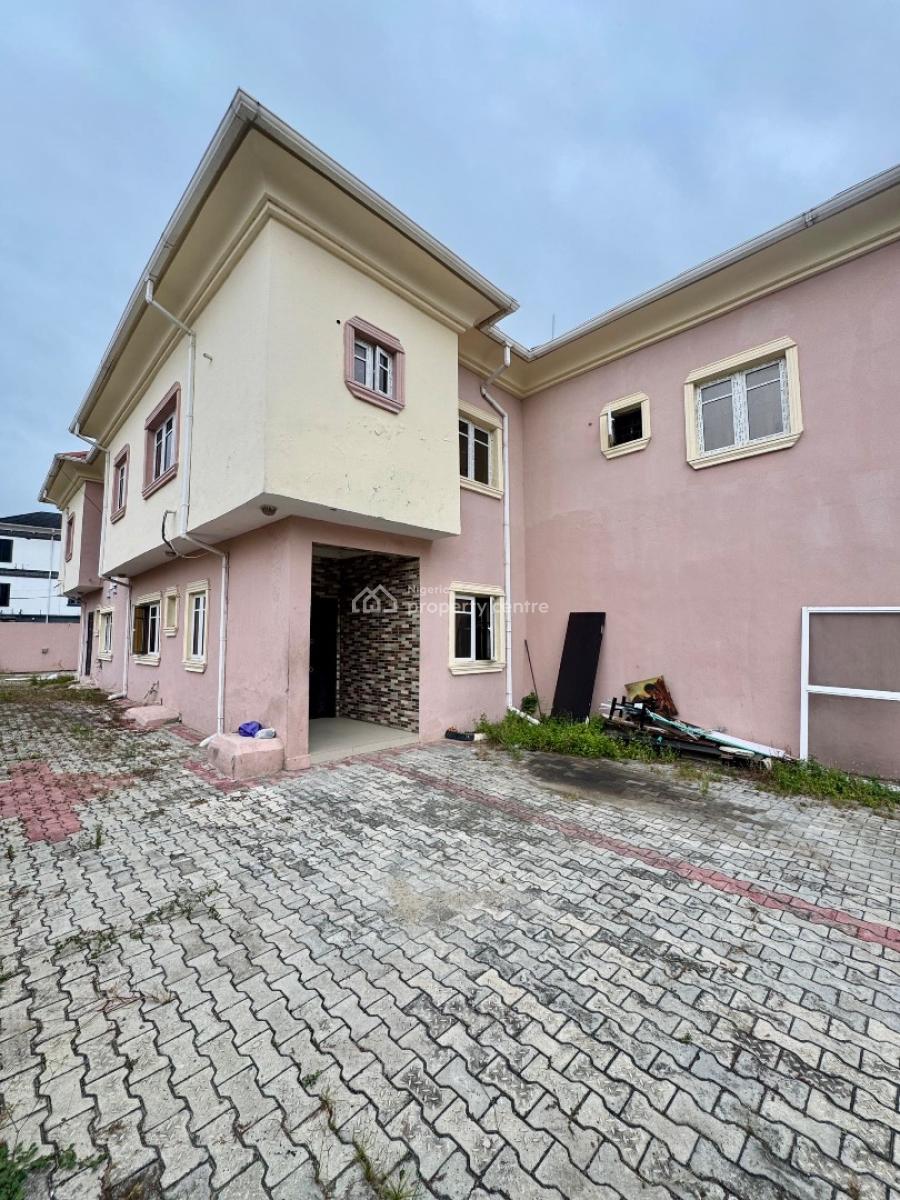 Big Compound and Rooms, Sangotedo, Ajah, Lagos, Detached Duplex for Rent