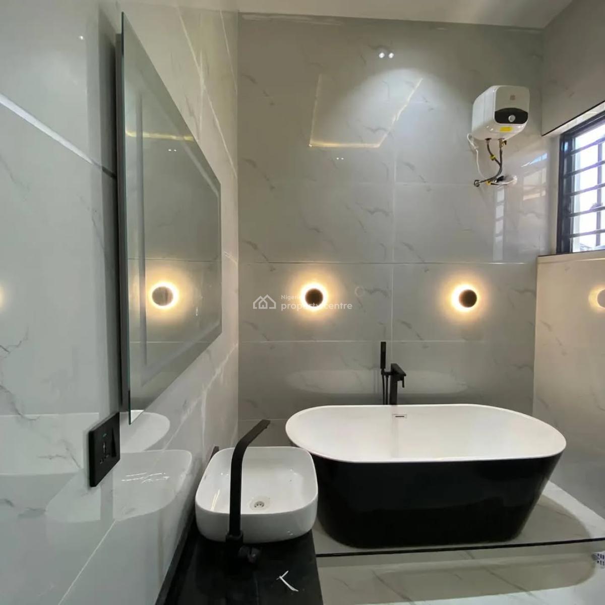 Four Bedroom Fully Detached Duplex with Bq, Sangotedo, Ajah, Lagos, Detached Duplex for Sale