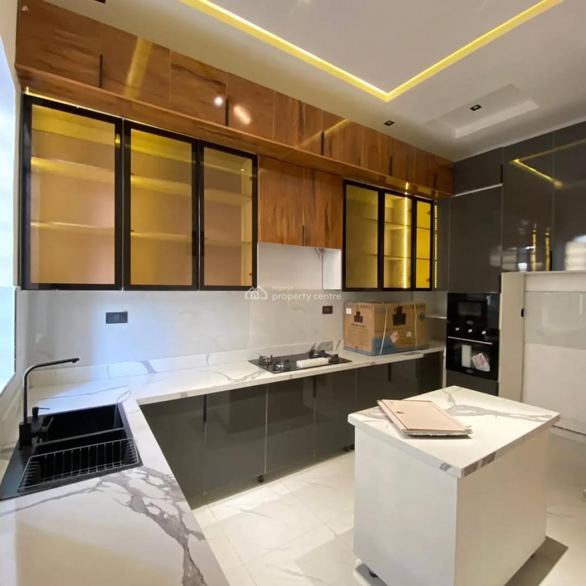 Four Bedroom Fully Detached Duplex with Bq, Sangotedo, Ajah, Lagos, Detached Duplex for Sale