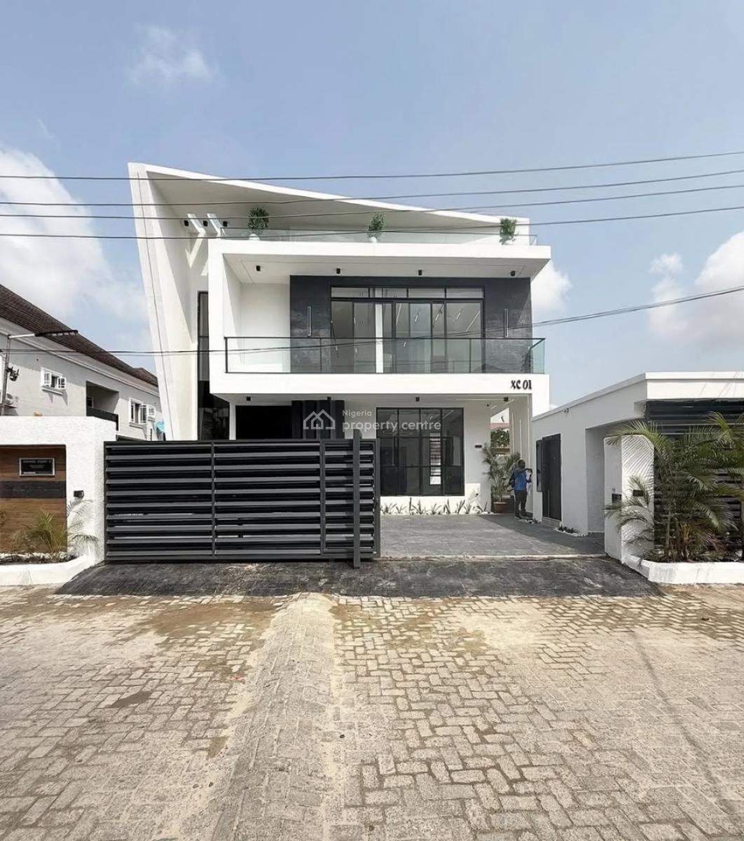 5 Bedroom Fully Detached Duplex with Bq, Peninsula Garden Estate, Sangotedo, Ajah, Lagos, Detached Duplex for Sale
