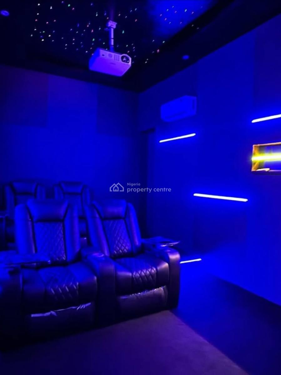 5 Bedroom Detached Duplex with Cinema, Swimming Pool, Fountain Spring Ville Estate, Sangotedo, Ajah, Lagos, Detached Duplex for Sale