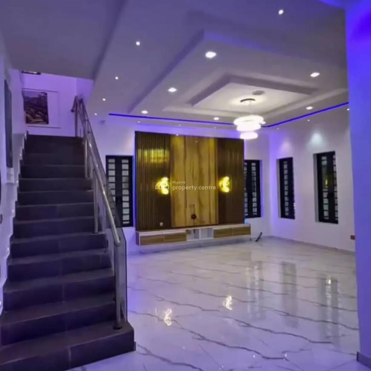 Four Bedroom Fully Detached Duplex with Bq, Ocean Palm Estate, Sangotedo, Ajah, Lagos, Detached Duplex for Sale