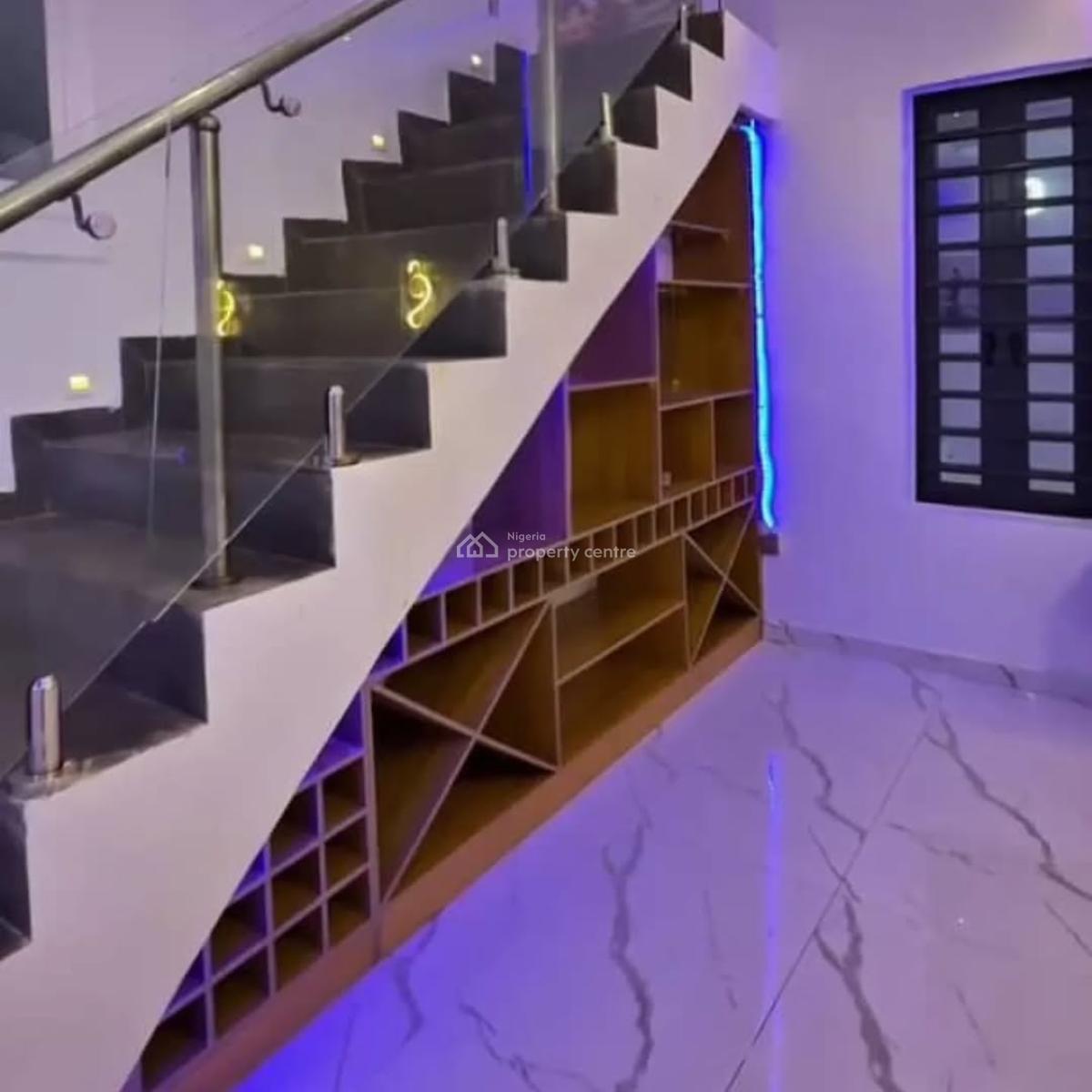 Four Bedroom Fully Detached Duplex with Bq, Ocean Palm Estate, Sangotedo, Ajah, Lagos, Detached Duplex for Sale