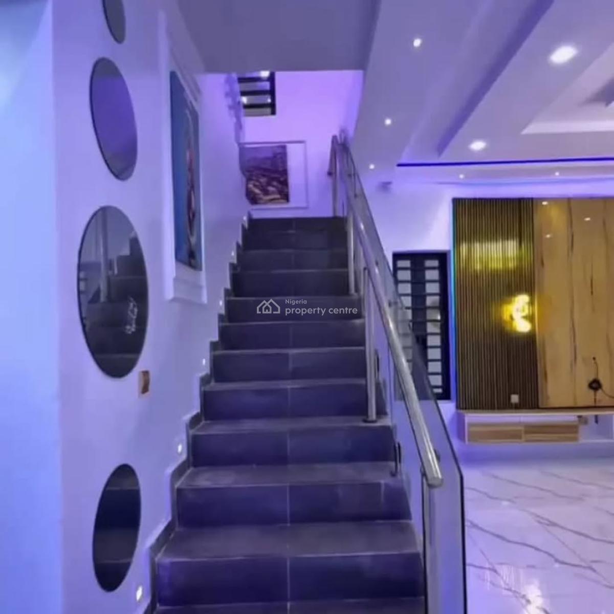 Four Bedroom Fully Detached Duplex with Bq, Ocean Palm Estate, Sangotedo, Ajah, Lagos, Detached Duplex for Sale