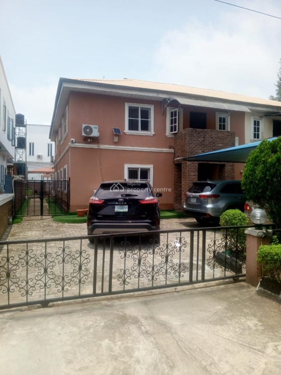 Nice 4 Bedroom Semi Detached Duplex with Bq, Megamound Estate Off Lekki County Homes, Ikota, Lekki, Lagos, Semi-detached Duplex for Rent