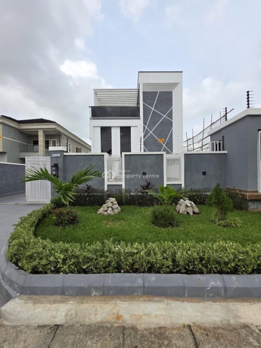 5 Bedroom Luxury Duplex with 2bqs and 3staff Quarters, Lekki Phase 1, Lekki, Lagos, Detached Duplex for Sale
