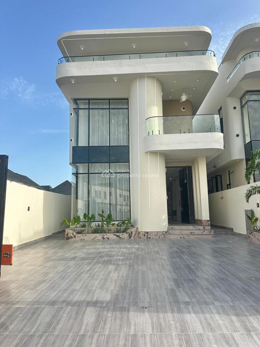 Luxury 5 Bedroom Fully Detached Duplex with Pool, Double Volume Living, Lekki, Lagos, Detached Duplex for Sale