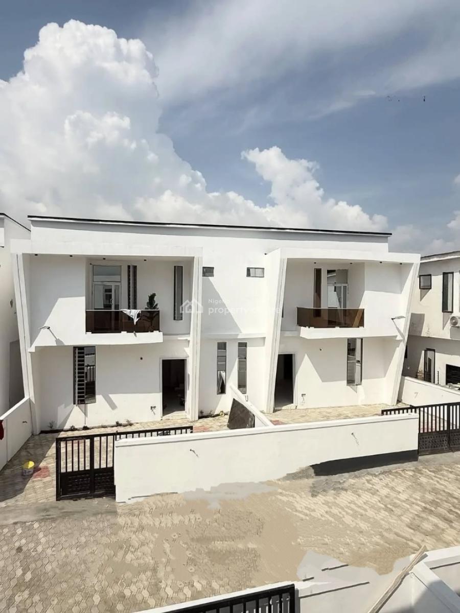 Four Bedroom Semi Detached Duplex with Bq, Ikota, Lekki, Lagos, Detached Duplex for Sale