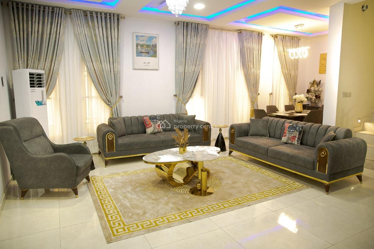 Fully Furnished 5 Bedrooms Detached Duplex with Bq, Magodo Phase 2, Magodo, Lagos, Detached Duplex for Rent