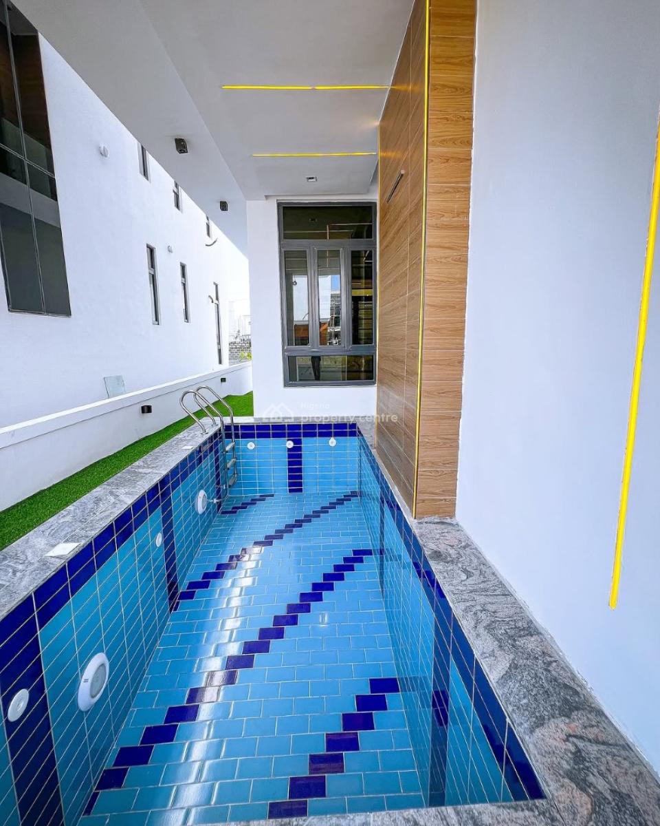 Five Bedroom Fully Detached Duplex with Swimming Pool and Bq, Chevron, Lekki, Lagos, Detached Duplex for Sale