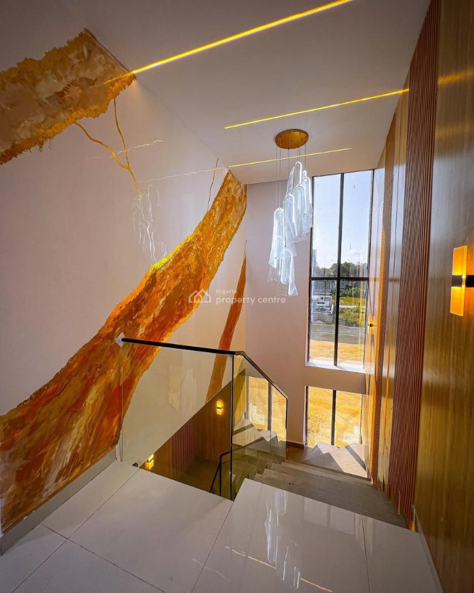 Five Bedroom Fully Detached Duplex with Swimming Pool and Bq, Chevron, Lekki, Lagos, Detached Duplex for Sale