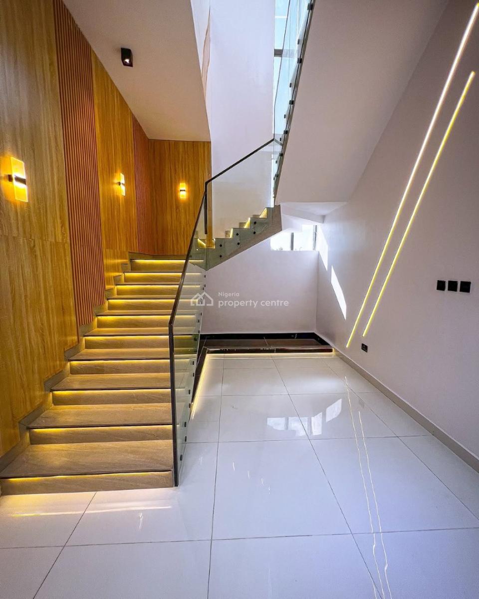 Five Bedroom Fully Detached Duplex with Swimming Pool and Bq, Chevron, Lekki, Lagos, Detached Duplex for Sale