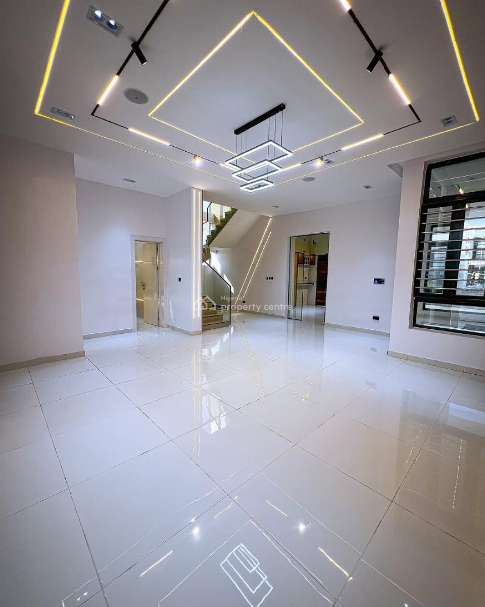 Five Bedroom Fully Detached Duplex with Swimming Pool and Bq, Chevron, Lekki, Lagos, Detached Duplex for Sale