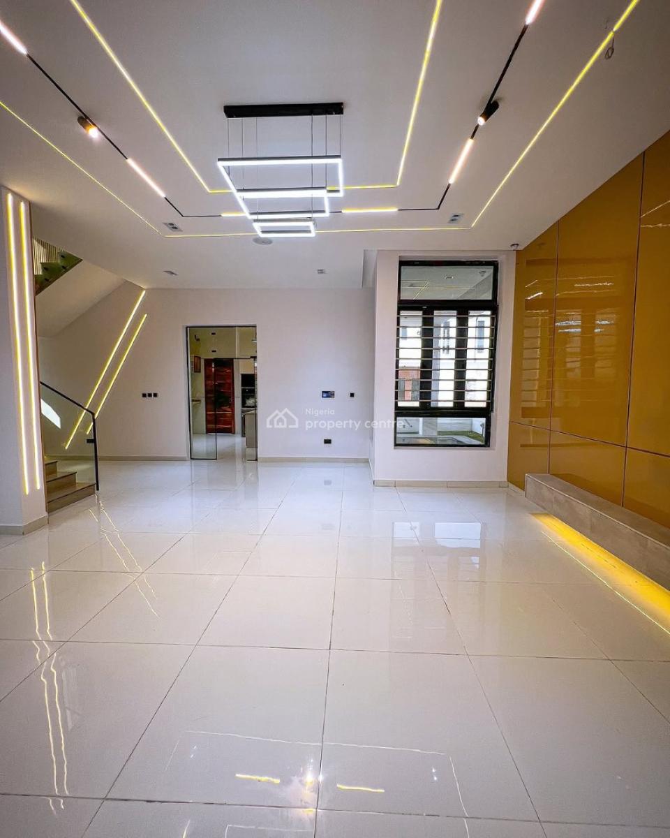 Five Bedroom Fully Detached Duplex with Swimming Pool and Bq, Chevron, Lekki, Lagos, Detached Duplex for Sale
