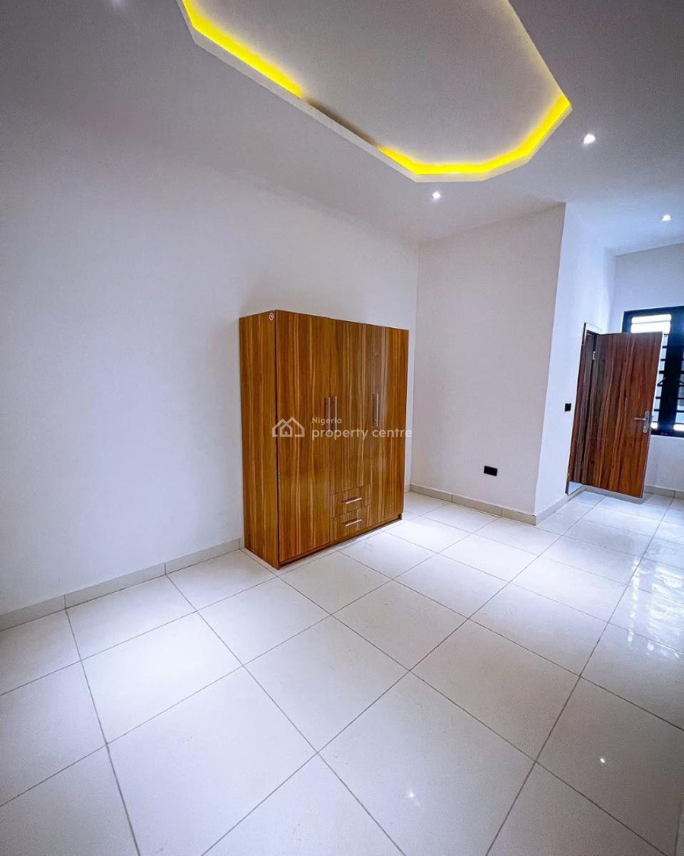 Four Bedroom Semi Detached Duplex with Bq, Golden Park Estate, Sangotedo, Ajah, Lagos, Detached Duplex for Sale