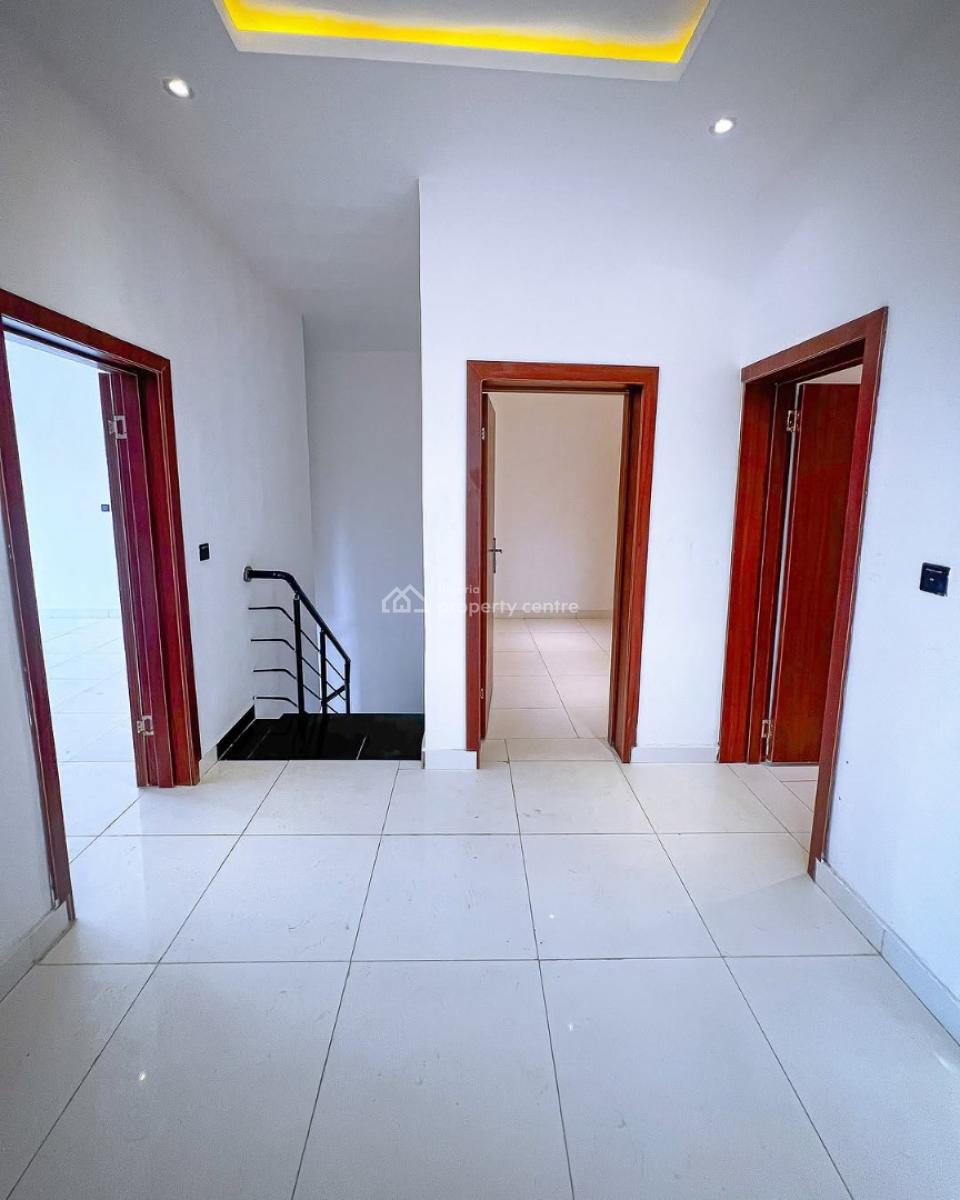 Four Bedroom Semi Detached Duplex with Bq, Golden Park Estate, Sangotedo, Ajah, Lagos, Detached Duplex for Sale