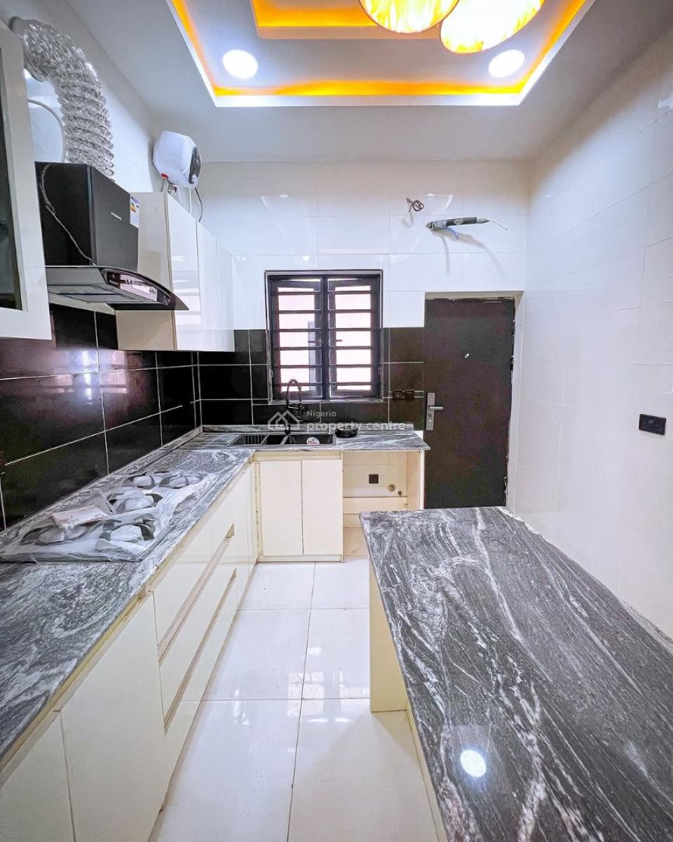 Four Bedroom Semi Detached Duplex with Bq, Golden Park Estate, Sangotedo, Ajah, Lagos, Detached Duplex for Sale