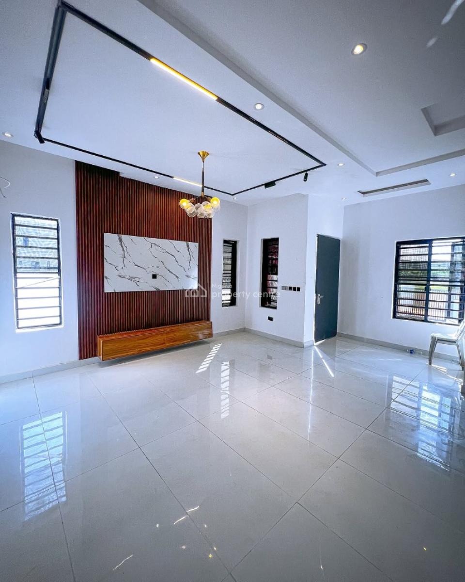 Four Bedroom Semi Detached Duplex with Bq, Golden Park Estate, Sangotedo, Ajah, Lagos, Detached Duplex for Sale