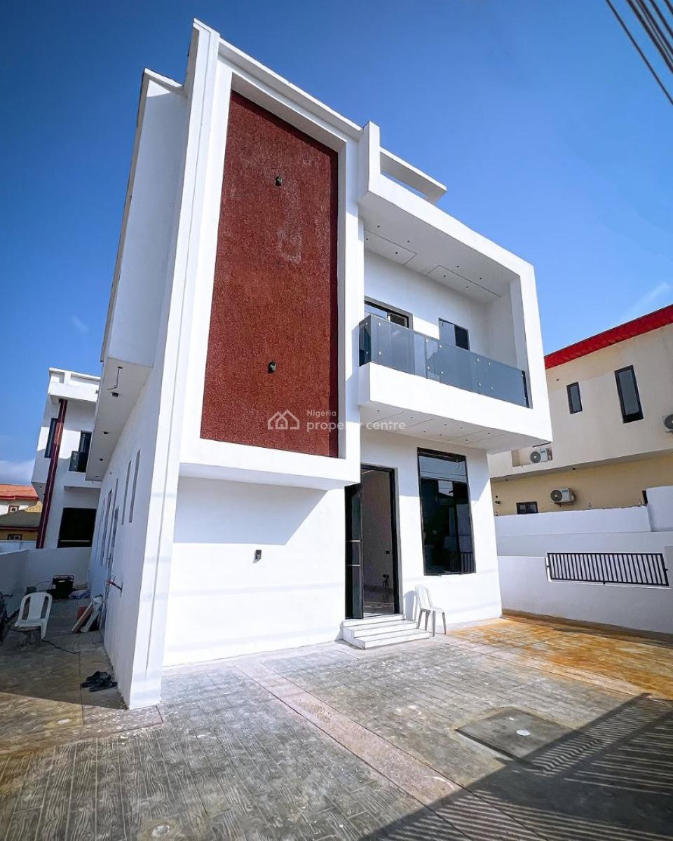Four Bedroom Fully Detached Duplex with Bq, Golden Park Estate, Sangotedo, Ajah, Lagos, Detached Duplex for Sale