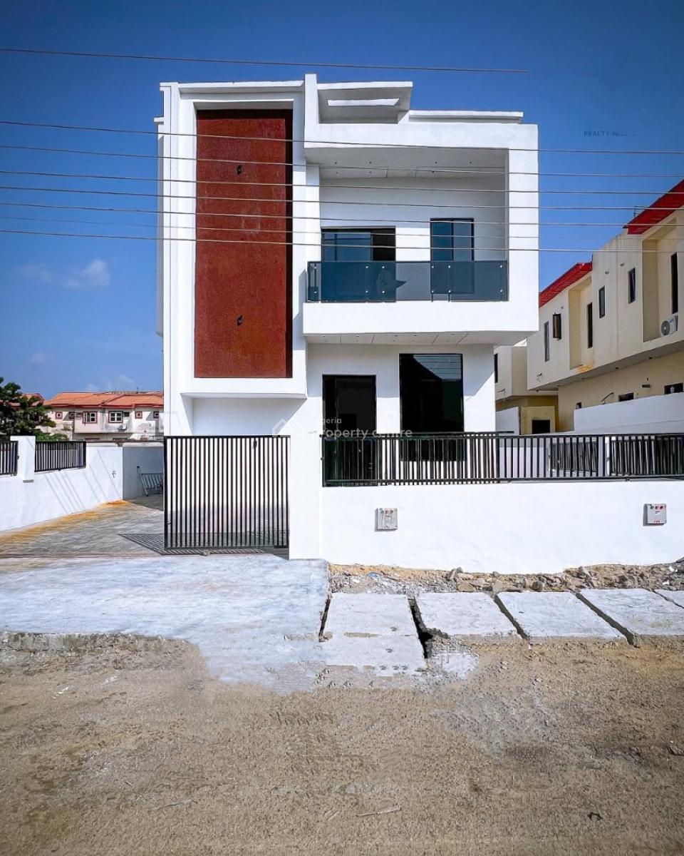 Four Bedroom Fully Detached Duplex with Bq, Golden Park Estate, Sangotedo, Ajah, Lagos, Detached Duplex for Sale