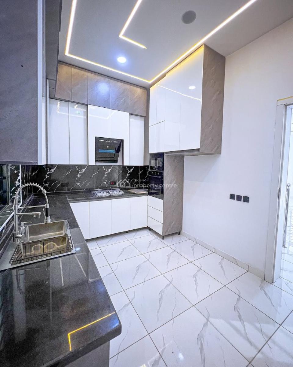 Four Bedroom Fully Detached Duplex with Bq, Golden Park Estate, Sangotedo, Ajah, Lagos, Detached Duplex for Sale