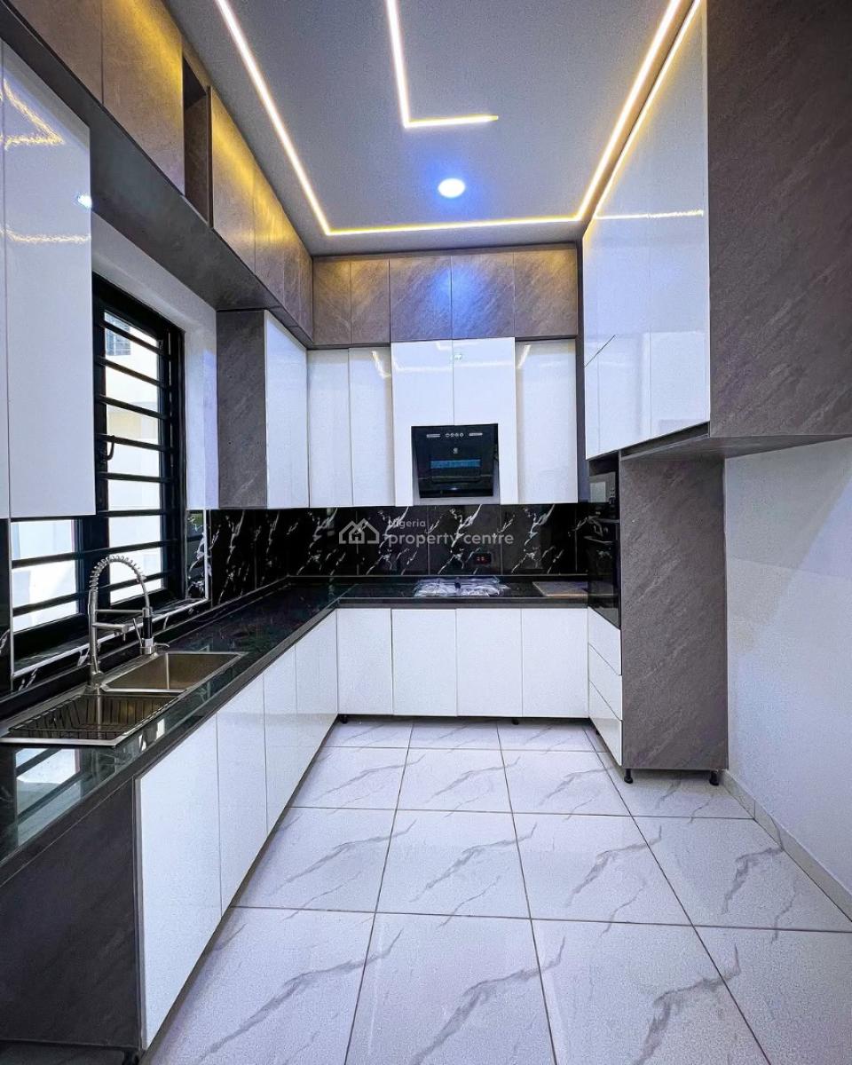 Four Bedroom Fully Detached Duplex with Bq, Golden Park Estate, Sangotedo, Ajah, Lagos, Detached Duplex for Sale