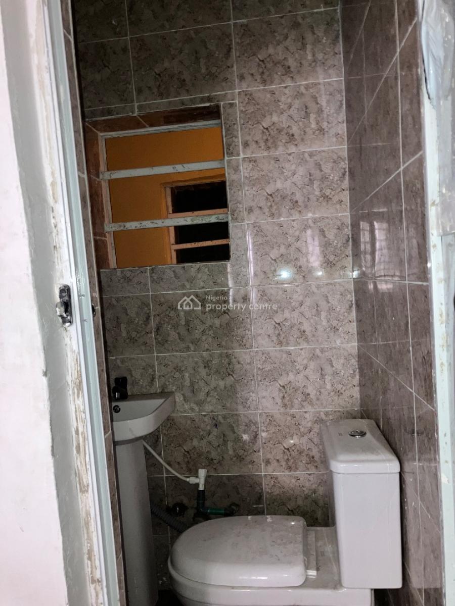 Newly Built Room and Parlor Self Contain  with 2 Toilets Upstairs, a Very Nice Area Close to Bus Stop Alausa Ikeja, Alausa, Ikeja, Lagos, Mini Flat (room and Parlour) for Rent