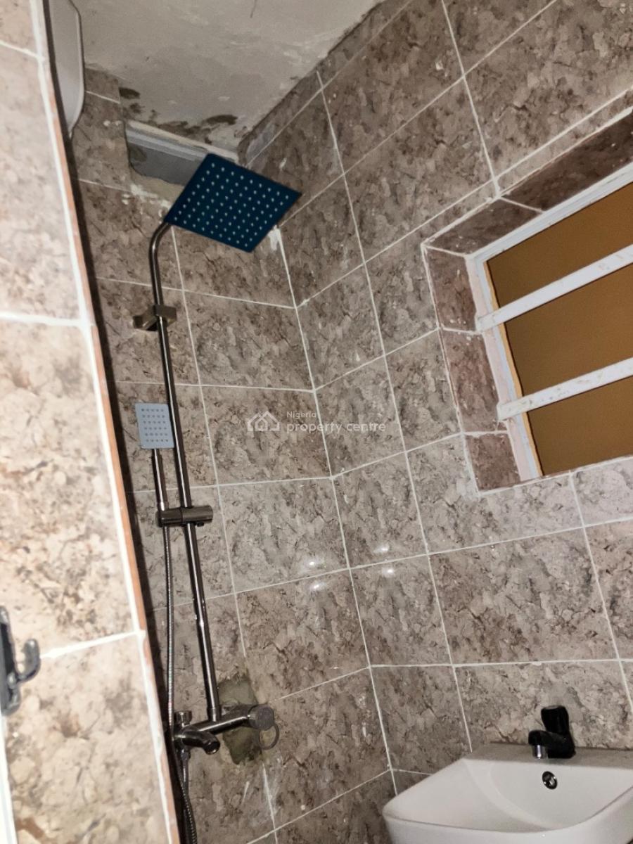 Newly Built Room and Parlor Self Contain  with 2 Toilets Upstairs, a Very Nice Area Close to Bus Stop Alausa Ikeja, Alausa, Ikeja, Lagos, Mini Flat (room and Parlour) for Rent