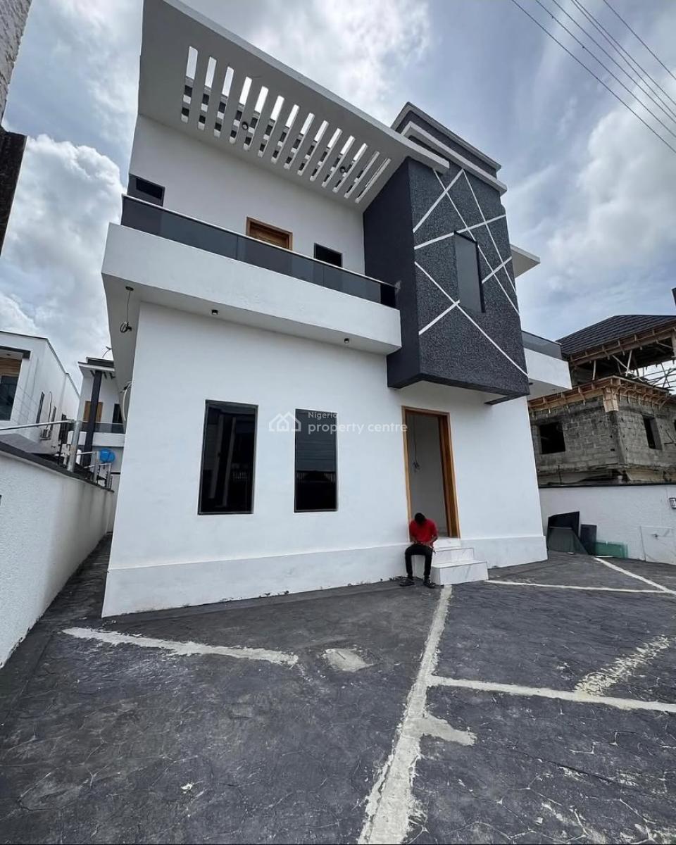 Five Bedroom Detached Duplex with Bq, Sangotedo, Ajah, Lagos, Detached Duplex for Sale