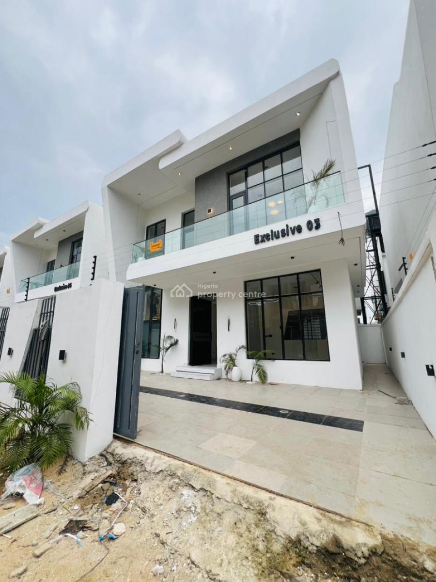 Beautiful 4 Bedroom Fully Detached Duplex with Bq, Ajah, Lagos, Detached Duplex for Sale