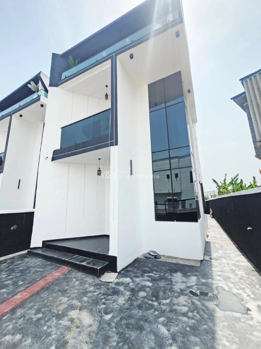 Self Service Four Bedroom Detached Duplex with Bq, Sangotedo, Ajah, Lagos, Detached Duplex for Sale