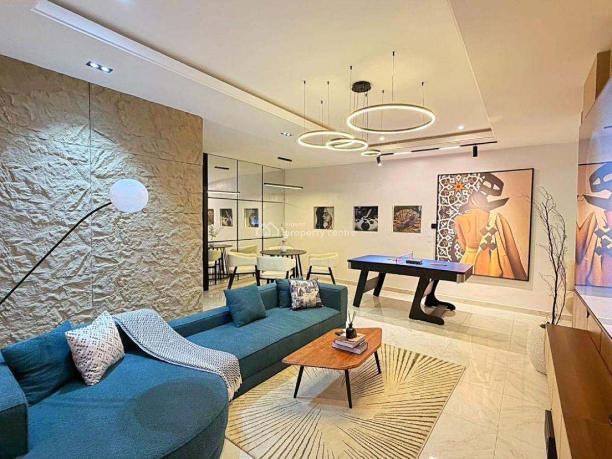 Semi Detached 3 Bedroom Duplex with Swimming Pool, Lekki Phase 1, Lekki, Lagos, Flat / Apartment Short Let